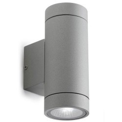Lampada applique LED grigio da esterno - TERRY