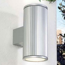 Lampada applique grigio da esterno - TEMIS