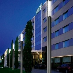 Lampione 350cm grigio - TEMIS