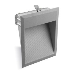 Lampada LED a incasso da parete esteriore grigio - MICENAS