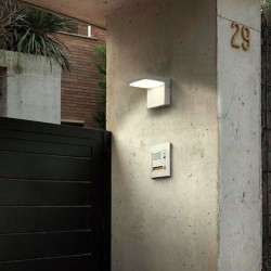 Lampada applique LED bianco da esterno - CORNER