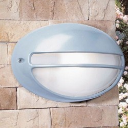 Lampada applique grigio 32cm da esterno - ZEUS