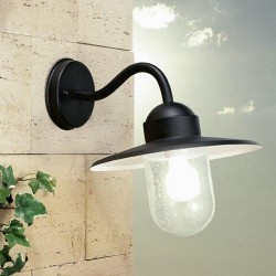 Lampada applique da esterno nero - TRITON