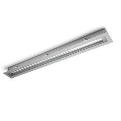 Lampada da incasso a soffitto esterno grigio - GEA