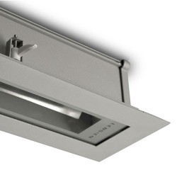 Lampada da incasso a soffitto esterno grigio - GEA