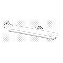 Lampada da incasso a soffitto esterno grigio - GEA