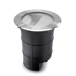 Lampada da incasso a pavimento, acciaio - GEA