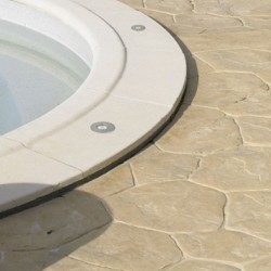 Lampada LED Ø45mm da incasso a pavimento giardino grigio - GEA