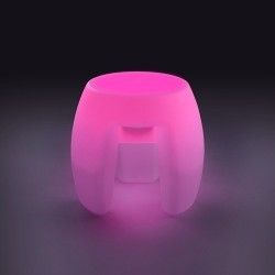 Lampada decorativa LED RGB da giardino bianco - ROCK