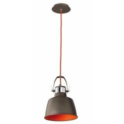 Lampada a sospensione grigio scuro - VINTAGE