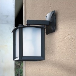 Lampada applique da esterno grigio scuro - MARK