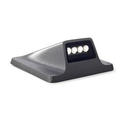 Lampada LED 348LM a pavimento esterno grigio scuro - REXEL
