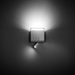 Lampada applique LED, bianco - DIDO