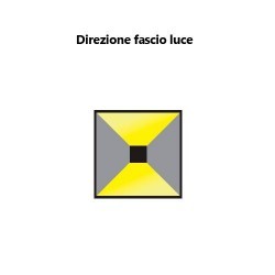 Lampada applique LED, bianco - DIDO