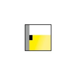 Applique illuminaquadri LED, nichel satinato, 600mm - SIENA LED