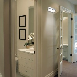 Applique LED, alluminio, 180mm - OVAL