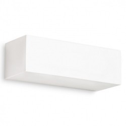 Applique E14 in gesso, bianco - GES