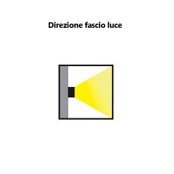 Applique da parete, cromo - NIZA