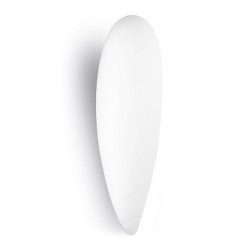 Applique da parete, vetro opaco, bianco - GLASS