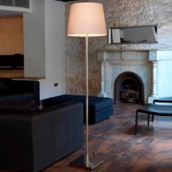 Struttura piantana, nichel satinato - TORINO