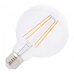 Lampadina LED Globo Filamento E27 4W 470LM 2700K Ø95mm