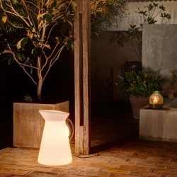Lampade portatili da giardino Faro JARRET arancione