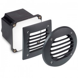 Lampada a incasso LED 2.2W 4000K 291lm Leds-C4 GEA acciaio 316