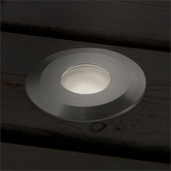 Lampada LED da incasso a pavimento giardino grigio - GEA