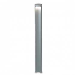 Lampioncino LED 13.5W 3000K 1140lm 800mm Leds-C4 CILIN grigio urbano