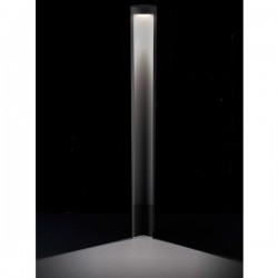 Lampioncino LED 13.5W 3000K 1140lm 800mm Leds-C4 CILIN grigio urbano