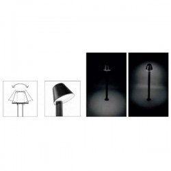 Lampioncino E27 1000mm Leds-C4 TEMIS grigio