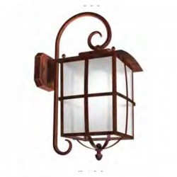Lampada E27 Leds-C4 RUSTICA marrone ossido