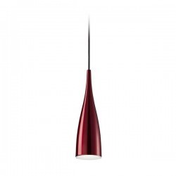 Lampada COLGANTE CLEAR 1 x E27/PAR-20 MAX 50W  ROJO Leds C4