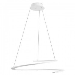Lampada COLGANTE CURL 8 x LED CREE 24W  BLANCO MATE Leds C4