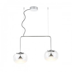 Lampada COLGANTE ALIVE 2 x LED CREE 14W  CROMO Leds C4