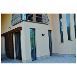 Applique da esterno ABIS IP55 75W E27 Nero