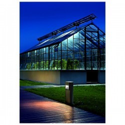 Lampioncino da giardino ALBOX IP65 18W G24 q2 Antracite