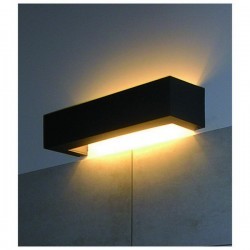 Applique da esterno BIEL IP66 LED 8,7W 800lm 4K grigio