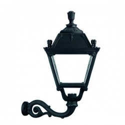 Applique da esterno CITY INDURA IP65 GX53 Nero
