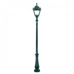 Boccia per Lampioni CITY INDURA IP55 E27 Nero