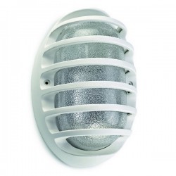 Applique da esterno EXIT IP44 60W E27 Bianco