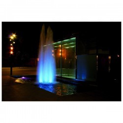 Faro proiettore da esterno Sommergibile GAMBLE IP68 LED 27W RGB