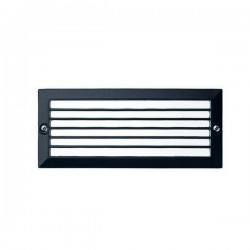 Lampada a incasso da esterno da parete GAMMA IP54 40W E14 Nero