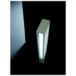 Lampioncino da giardino MESINA IP55 2x14W G5 Pietra lavica