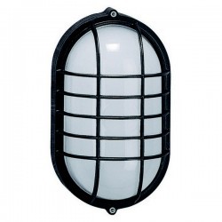 Applique da esterno IVER IP55 75W E27 Bianco