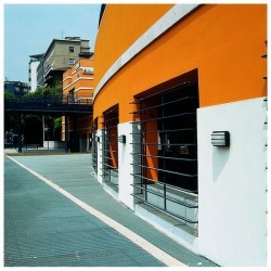 Applique da esterno KIT IP54 60W E27 Nero