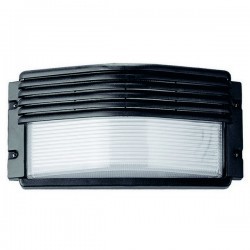 Applique da esterno KIT IP54 60W E27 Nero