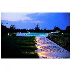 Lampioncino da giardino ANTIBES IP55 60W E27 Pietra Leccese