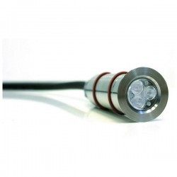 Lampada a incasso da esterno NINO IP68 LED 3W RGB Inox