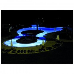 Lampada a incasso da esterno PRAGA IP68 LED 27W Piscina cementatas RGB